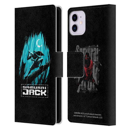 Samurai Jack Graphics Season 5 Poster Leather Book Wallet Case Cover For Apple iPhone 11
