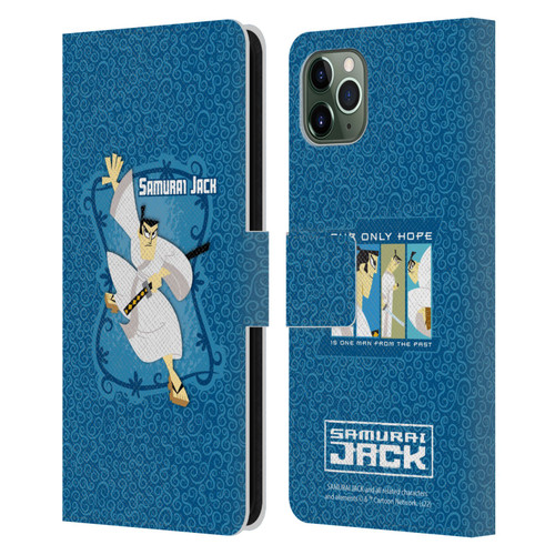 Samurai Jack Graphics Character Art 1 Leather Book Wallet Case Cover For Apple iPhone 11 Pro Max