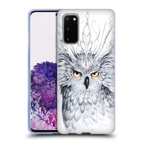 Jonas "JoJoesArt" Jödicke Wildlife Owl Soft Gel Case for Samsung Galaxy S20 / S20 5G