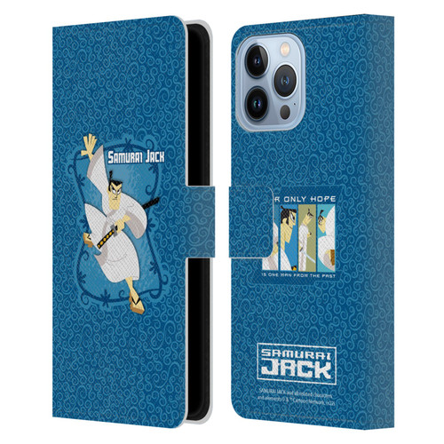 Samurai Jack Graphics Character Art 1 Leather Book Wallet Case Cover For Apple iPhone 13 Pro Max