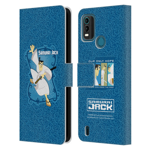 Samurai Jack Graphics Character Art 1 Leather Book Wallet Case Cover For Nokia G11 Plus