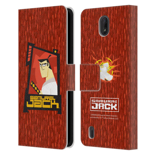 Samurai Jack Graphics Character Art 2 Leather Book Wallet Case Cover For Nokia C01 Plus/C1 2nd Edition