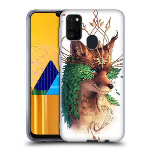 Jonas "JoJoesArt" Jödicke Wildlife Fox Coloured Soft Gel Case for Samsung Galaxy M30s (2019)/M21 (2020)