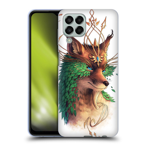 Jonas "JoJoesArt" Jödicke Wildlife Fox Coloured Soft Gel Case for Samsung Galaxy M33 (2022)