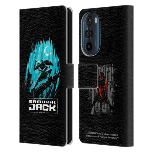 Samurai Jack Graphics Season 5 Poster Leather Book Wallet Case Cover For Motorola Edge 30