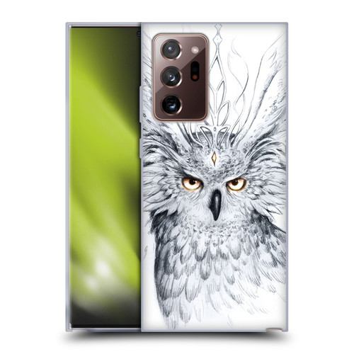 Jonas "JoJoesArt" Jödicke Wildlife Owl Soft Gel Case for Samsung Galaxy Note20 Ultra / 5G
