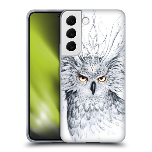 Jonas "JoJoesArt" Jödicke Wildlife Owl Soft Gel Case for Samsung Galaxy S22 5G