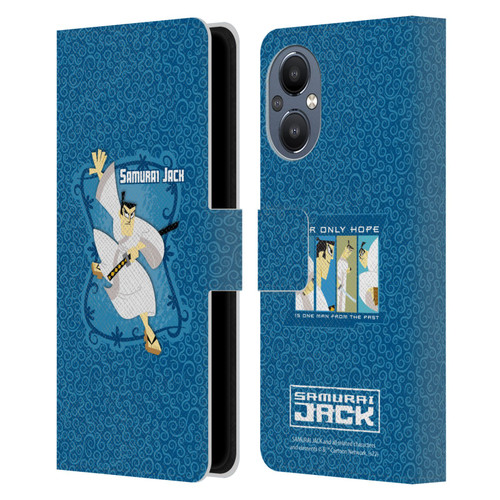 Samurai Jack Graphics Character Art 1 Leather Book Wallet Case Cover For OnePlus Nord N20 5G