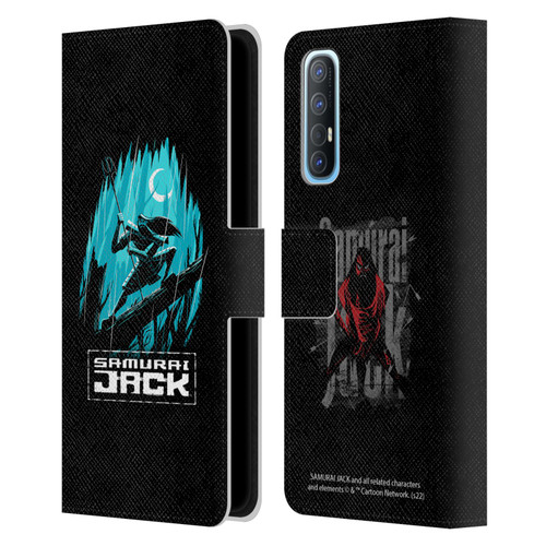 Samurai Jack Graphics Season 5 Poster Leather Book Wallet Case Cover For OPPO Find X2 Neo 5G