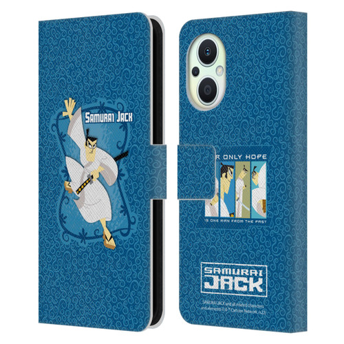 Samurai Jack Graphics Character Art 1 Leather Book Wallet Case Cover For OPPO Reno8 Lite