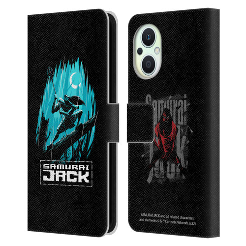Samurai Jack Graphics Season 5 Poster Leather Book Wallet Case Cover For OPPO Reno8 Lite