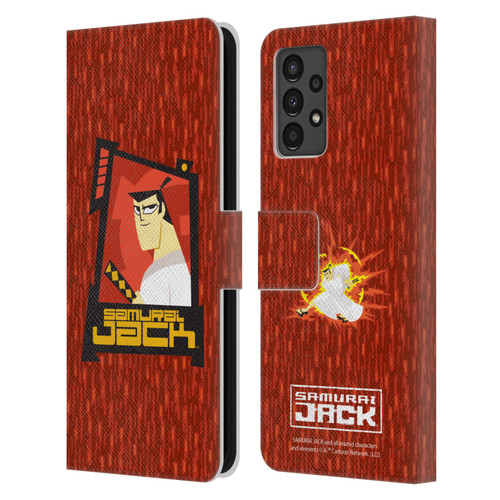 Samurai Jack Graphics Character Art 2 Leather Book Wallet Case Cover For Samsung Galaxy A13 (2022)