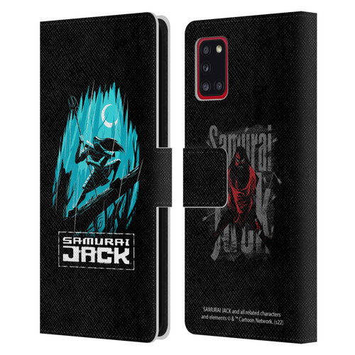 Samurai Jack Graphics Season 5 Poster Leather Book Wallet Case Cover For Samsung Galaxy A31 (2020)