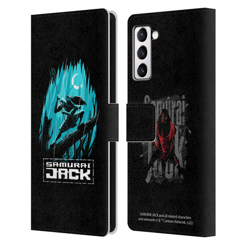 Samurai Jack Graphics Season 5 Poster Leather Book Wallet Case Cover For Samsung Galaxy S21+ 5G