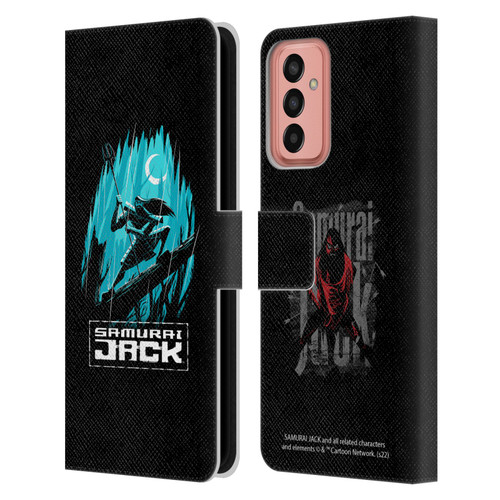 Samurai Jack Graphics Season 5 Poster Leather Book Wallet Case Cover For Samsung Galaxy M13 (2022)