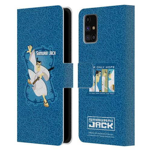 Samurai Jack Graphics Character Art 1 Leather Book Wallet Case Cover For Samsung Galaxy M31s (2020)