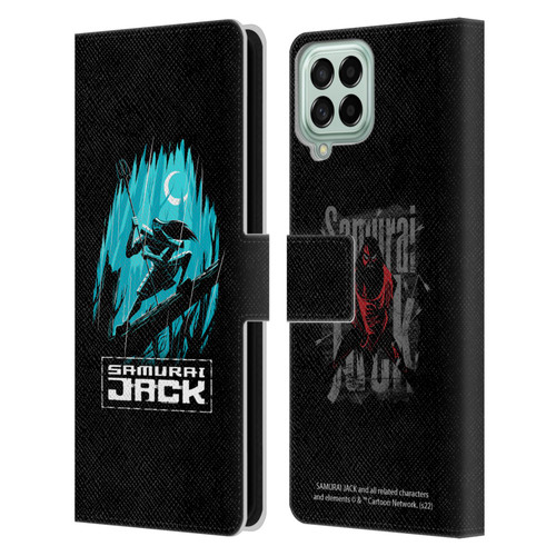 Samurai Jack Graphics Season 5 Poster Leather Book Wallet Case Cover For Samsung Galaxy M33 (2022)