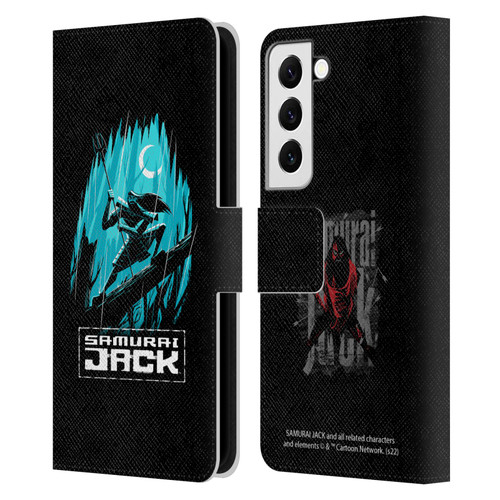 Samurai Jack Graphics Season 5 Poster Leather Book Wallet Case Cover For Samsung Galaxy S22 5G