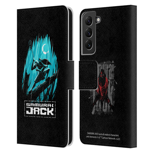 Samurai Jack Graphics Season 5 Poster Leather Book Wallet Case Cover For Samsung Galaxy S22+ 5G