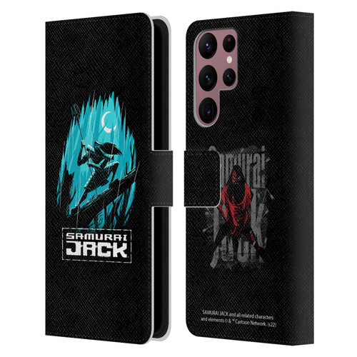 Samurai Jack Graphics Season 5 Poster Leather Book Wallet Case Cover For Samsung Galaxy S22 Ultra 5G