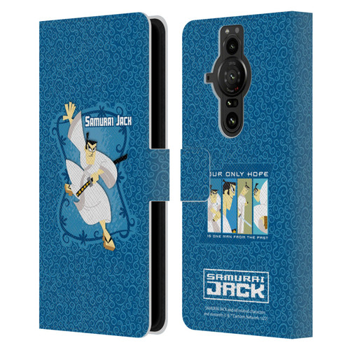 Samurai Jack Graphics Character Art 1 Leather Book Wallet Case Cover For Sony Xperia Pro-I