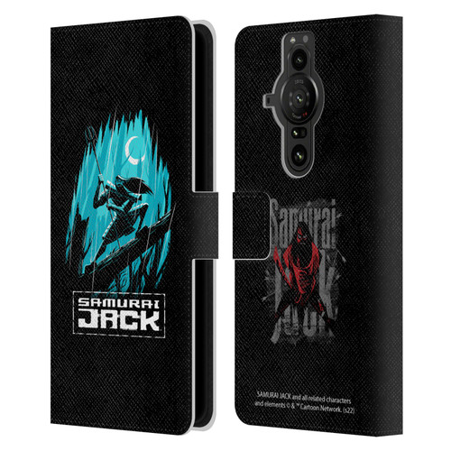 Samurai Jack Graphics Season 5 Poster Leather Book Wallet Case Cover For Sony Xperia Pro-I