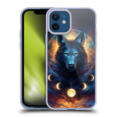Jonas "JoJoesArt" Jödicke Wildlife 2 Dreamcatcher Wolf Soft Gel Case for Apple iPhone 12 / iPhone 12 Pro
