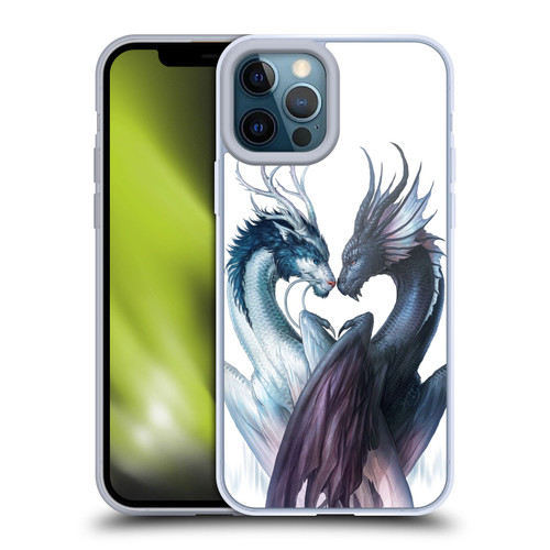 Jonas "JoJoesArt" Jödicke Wildlife 2 Yin And Yang Dragons Soft Gel Case for Apple iPhone 12 Pro Max