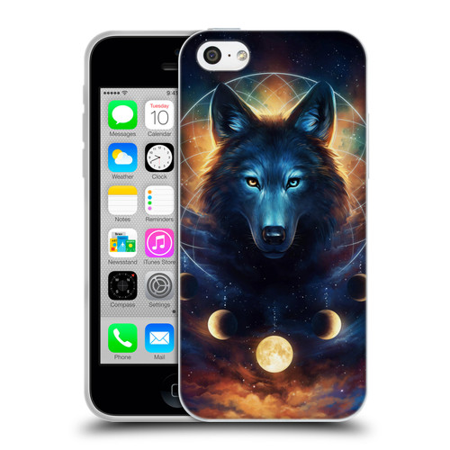Jonas "JoJoesArt" Jödicke Wildlife 2 Dreamcatcher Wolf Soft Gel Case for Apple iPhone 5c