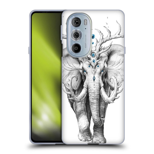 Jonas "JoJoesArt" Jödicke Wildlife 2 Elephant Soul Soft Gel Case for Motorola Edge X30