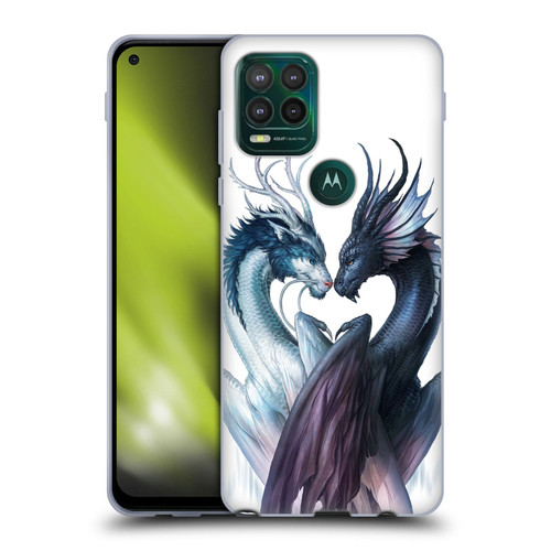 Jonas "JoJoesArt" Jödicke Wildlife 2 Yin And Yang Dragons Soft Gel Case for Motorola Moto G Stylus 5G 2021