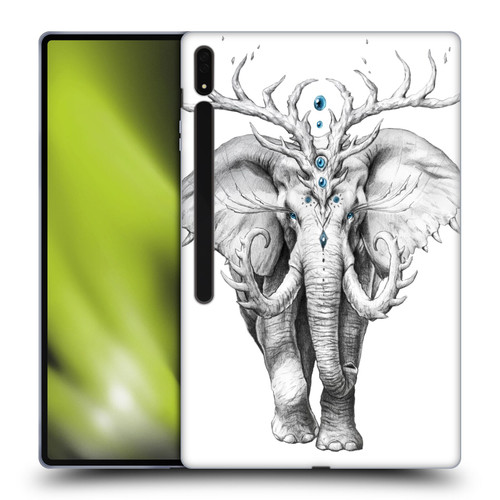 Jonas "JoJoesArt" Jödicke Wildlife 2 Elephant Soul Soft Gel Case for Samsung Galaxy Tab S8 Ultra