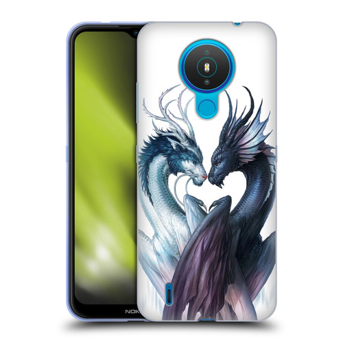 Jonas "JoJoesArt" Jödicke Wildlife 2 Yin And Yang Dragons Soft Gel Case for Nokia 1.4