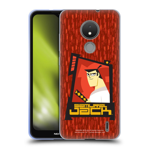 Samurai Jack Graphics Character Art 2 Soft Gel Case for Nokia C21