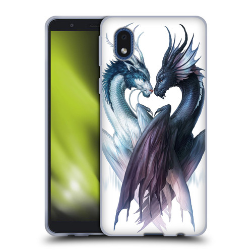 Jonas "JoJoesArt" Jödicke Wildlife 2 Yin And Yang Dragons Soft Gel Case for Samsung Galaxy A01 Core (2020)