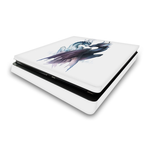 Jonas "JoJoesArt" Jödicke Art Mix Yin And Yang Dragons Vinyl Sticker Skin Decal Cover for Sony PS4 Slim Console