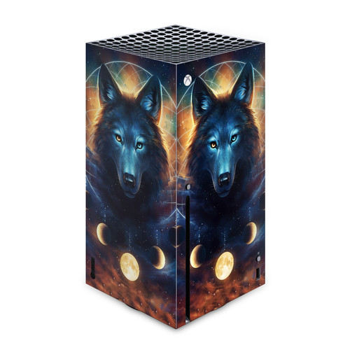 Jonas "JoJoesArt" Jödicke Art Mix Dreamcatcher Wolf Vinyl Sticker Skin Decal Cover for Microsoft Xbox Series X