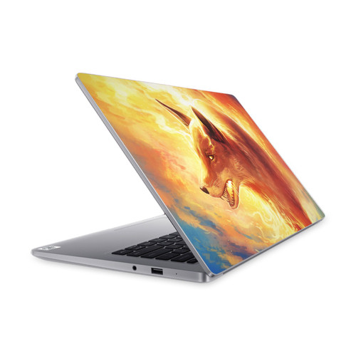 Jonas "JoJoesArt" Jödicke Wildlife Fire Fox Vinyl Sticker Skin Decal Cover for Xiaomi Mi NoteBook 14 (2020)