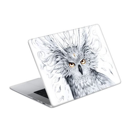 Jonas "JoJoesArt" Jödicke Wildlife Owl Vinyl Sticker Skin Decal Cover for Apple MacBook Pro 14" A2442