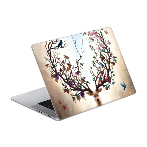 Jonas "JoJoesArt" Jödicke Wildlife Seasons Vinyl Sticker Skin Decal Cover for Apple MacBook Pro 14" A2442