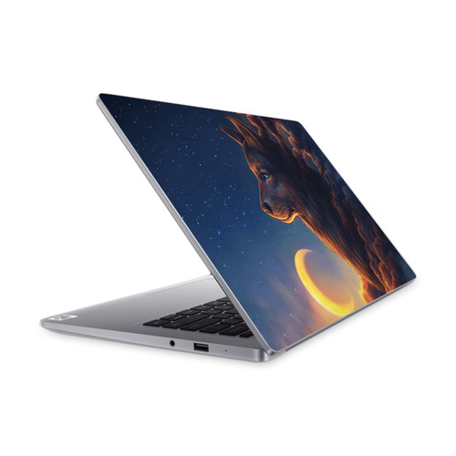 Jonas "JoJoesArt" Jödicke Wildlife 2 Golden Moon Vinyl Sticker Skin Decal Cover for Xiaomi Mi NoteBook 14 (2020)