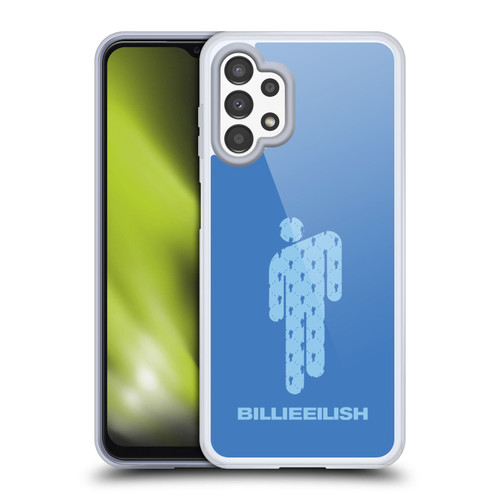 Billie Eilish Key Art Blohsh Blue Soft Gel Case for Samsung Galaxy A13 (2022)