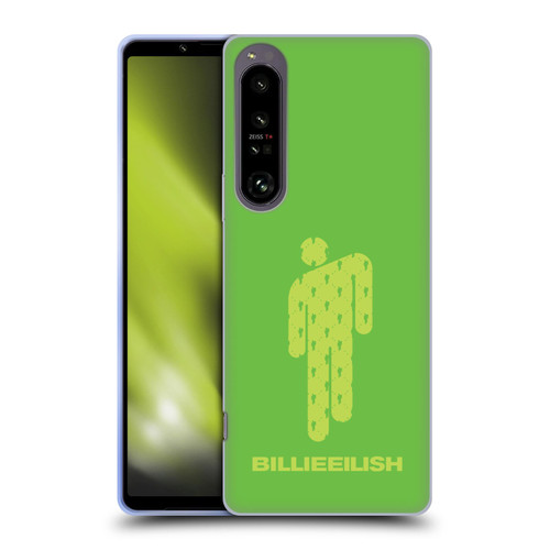Billie Eilish Key Art Blohsh Green Soft Gel Case for Sony Xperia 1 IV