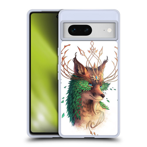 Jonas "JoJoesArt" Jödicke Wildlife Fox Coloured Soft Gel Case for Google Pixel 7