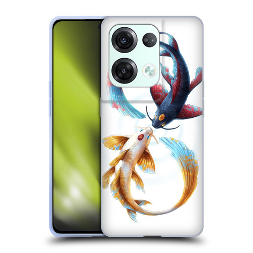 Jonas "JoJoesArt" Jödicke Wildlife Eternal Bond Koi Soft Gel Case for OPPO Reno8 Pro
