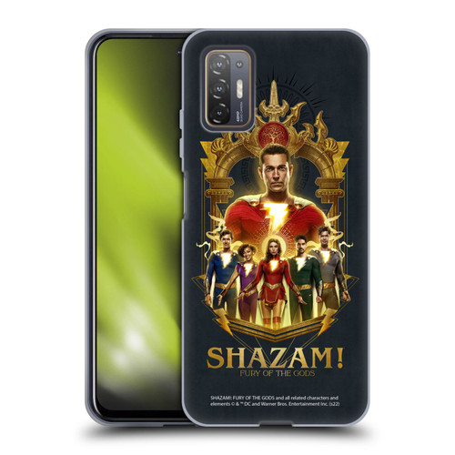 Shazam!: Fury Of The Gods Graphics Group Soft Gel Case for HTC Desire 21 Pro 5G