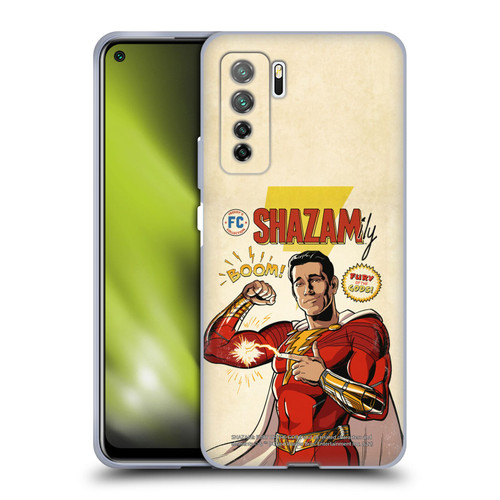 Shazam!: Fury Of The Gods Graphics Comic Soft Gel Case for Huawei Nova 7 SE/P40 Lite 5G