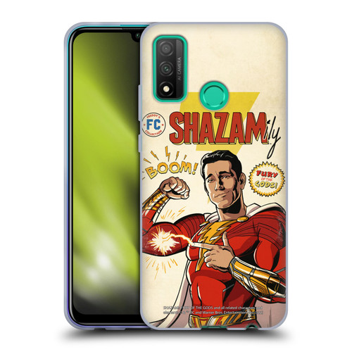 Shazam!: Fury Of The Gods Graphics Comic Soft Gel Case for Huawei P Smart (2020)