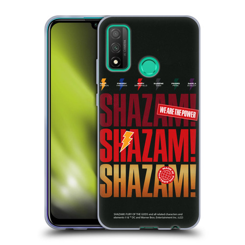 Shazam!: Fury Of The Gods Graphics Logo Soft Gel Case for Huawei P Smart (2020)