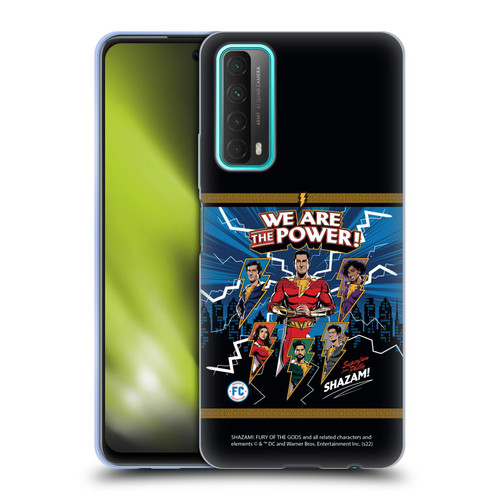 Shazam!: Fury Of The Gods Graphics Character Art Soft Gel Case for Huawei P Smart (2021)
